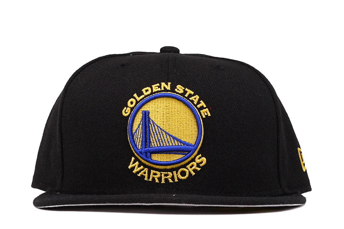 5950 WARRIORS FITTED HAT - BLACK