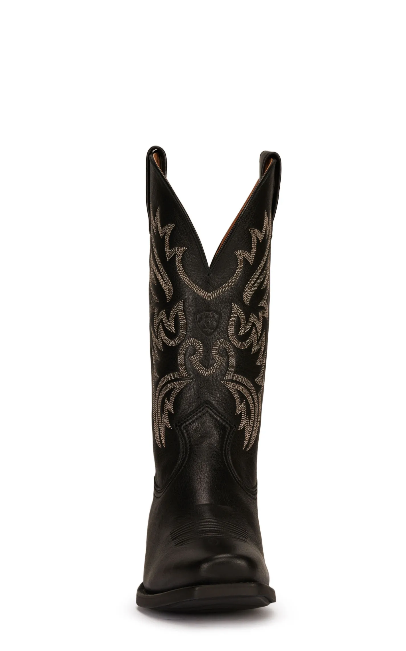 Ariat Men's Legend Black Deertan Punchy Toe Cowboy Boot