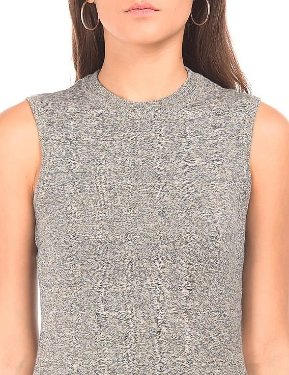 Arrow Woman Heathered Sweater Top