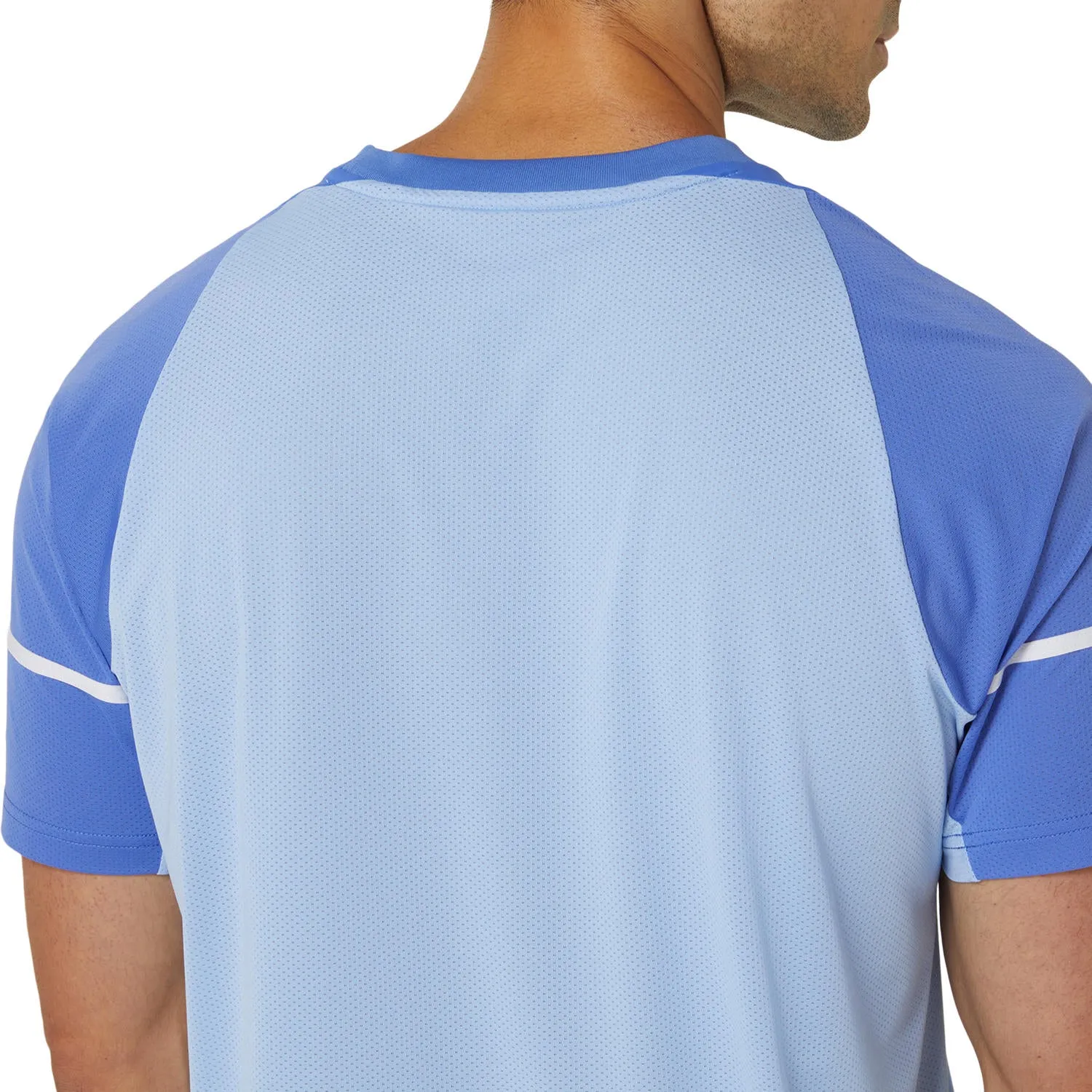 Asics T-Shirt Game SS Top Heren Blauw