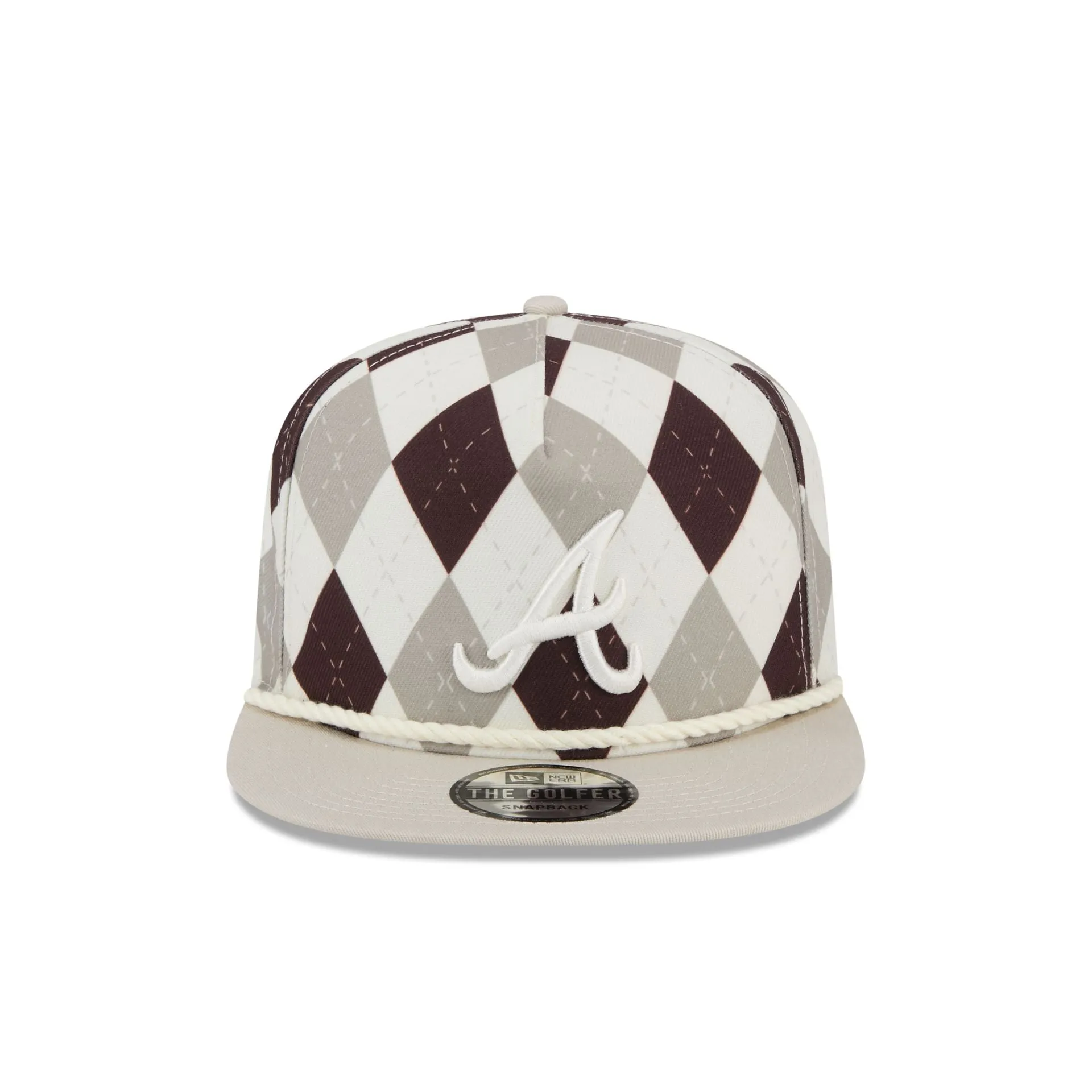 Atlanta Braves Argyle Golfer Hat