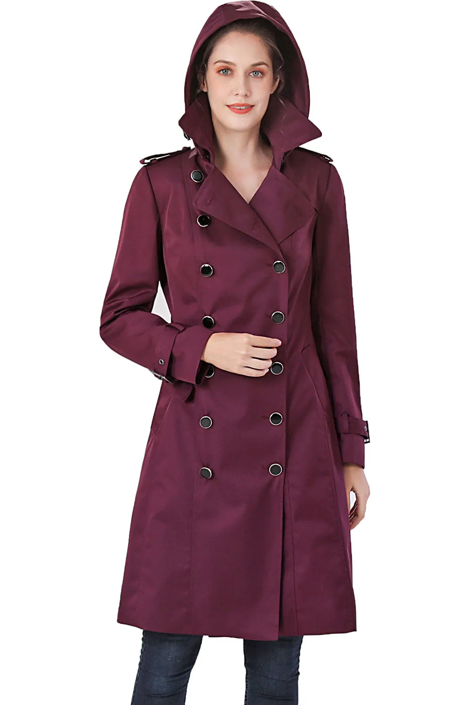 BGSD Women Karla Waterproof Trench Coat