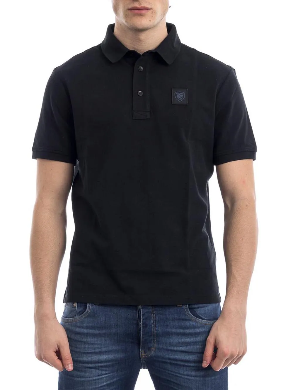 Blauer Polo Uomo 23sblut02429 006542 Nero