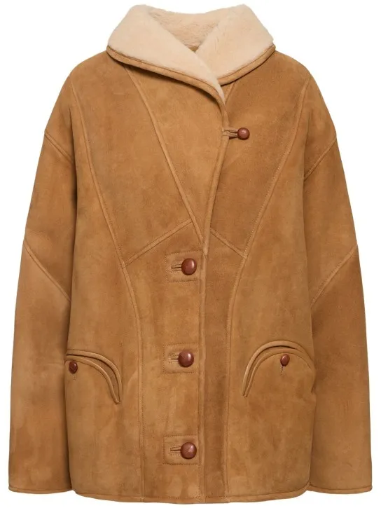 Blazé Milano   Tatoosh short shearling coat 