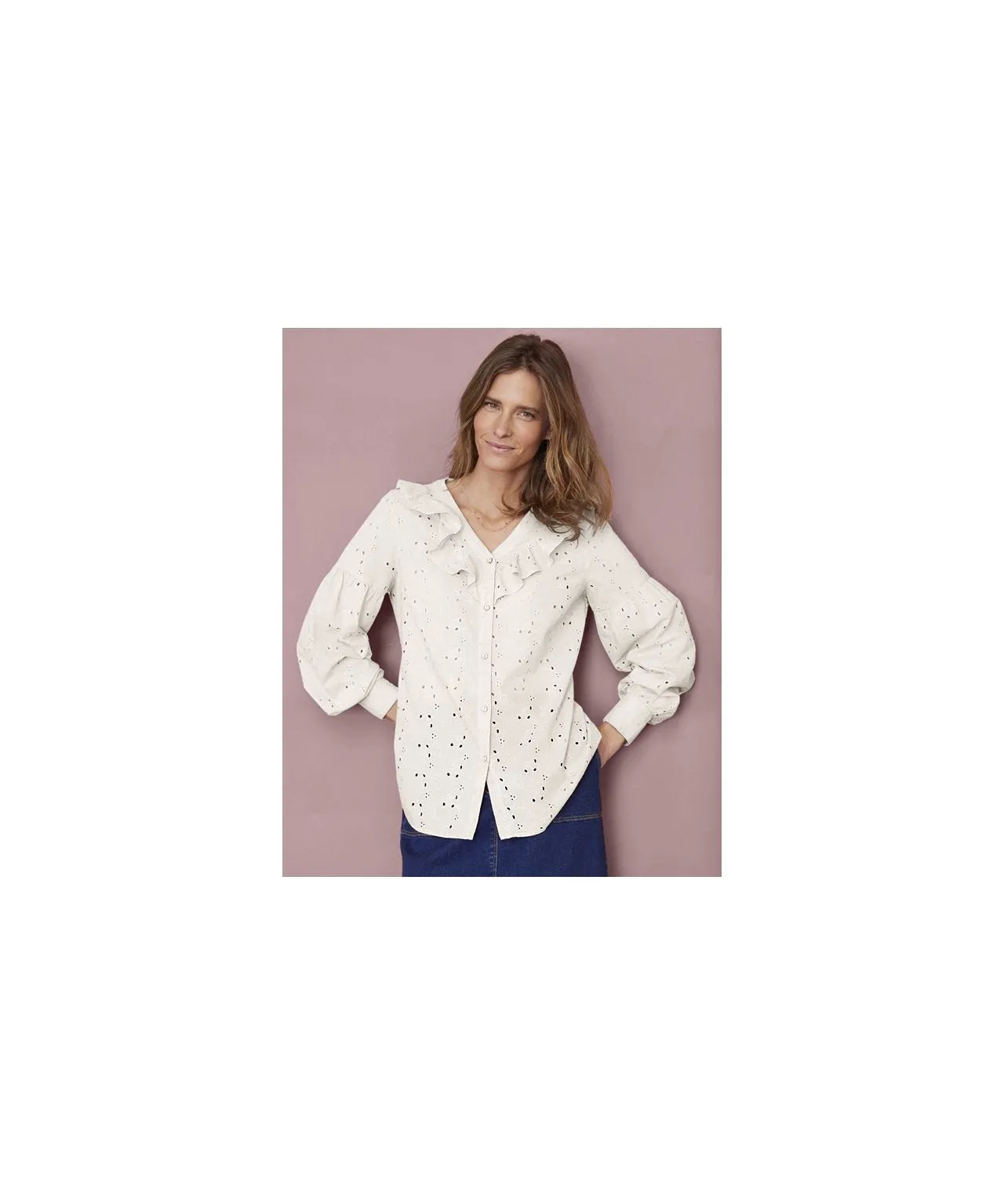 Broderie Anglais Blouse