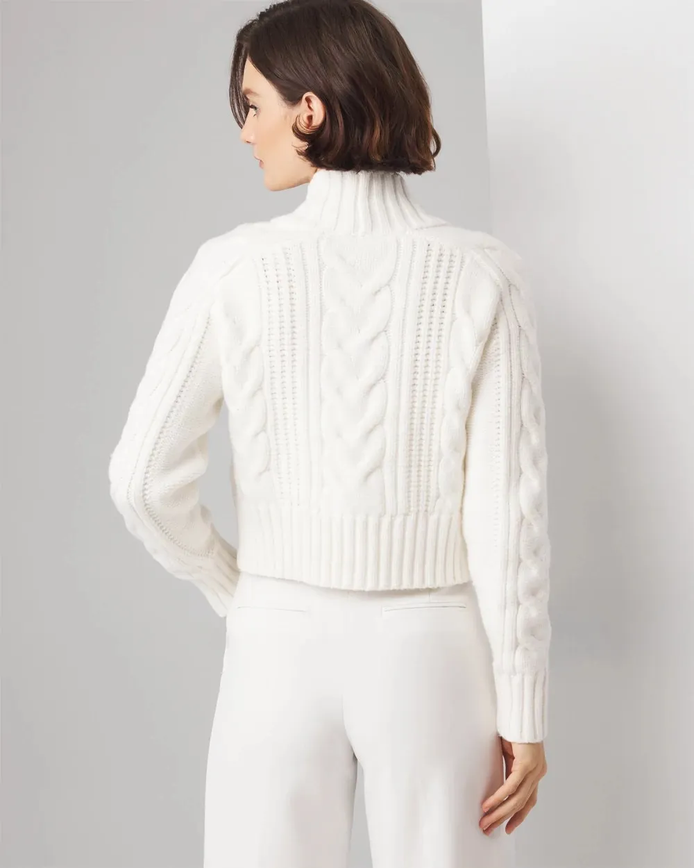 Cabled Cocoon Sweater