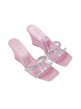 Cassandra Diamond Heels (Pink)