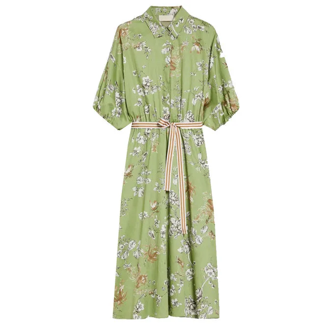 CATENA DRESS Woman Jouy Mint