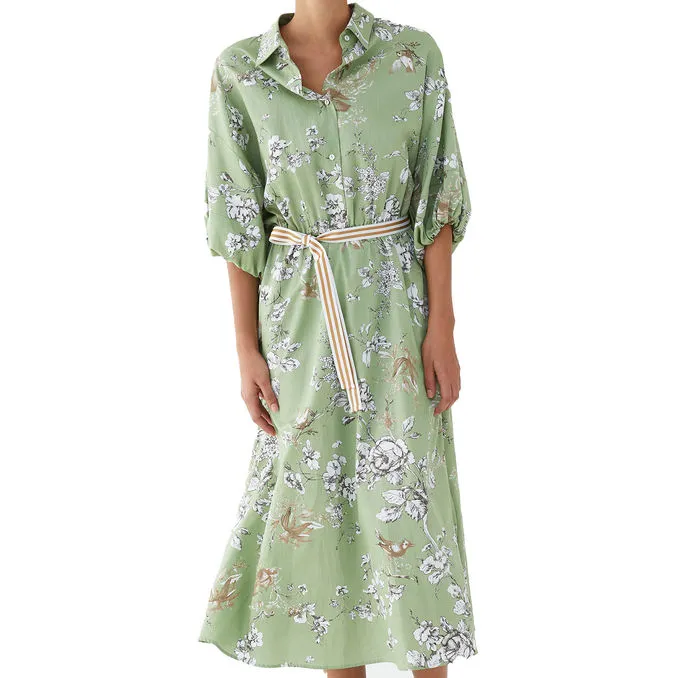 CATENA DRESS Woman Jouy Mint