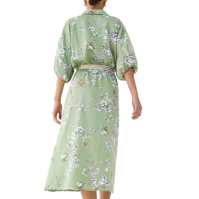 CATENA DRESS Woman Jouy Mint