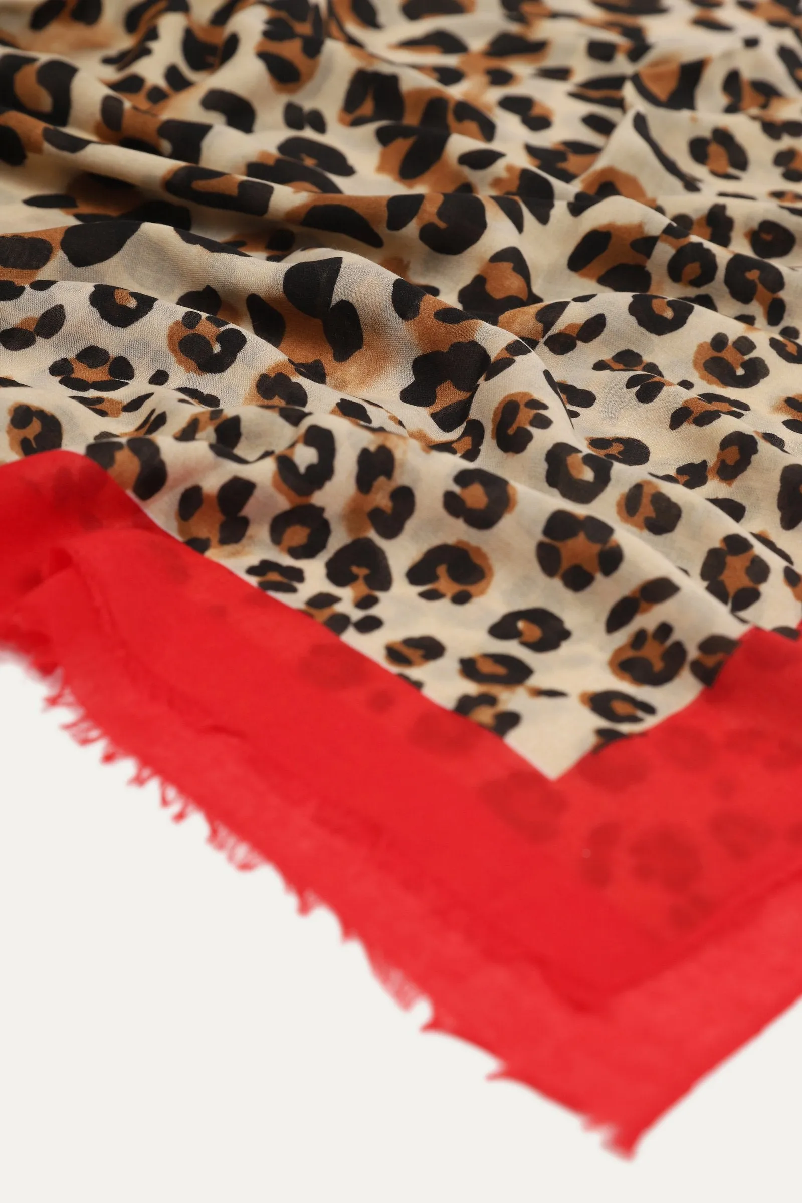 Cheetah Print Scarf