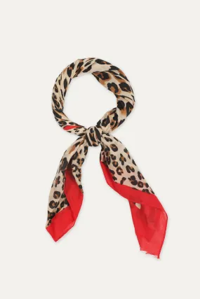 Cheetah Print Scarf