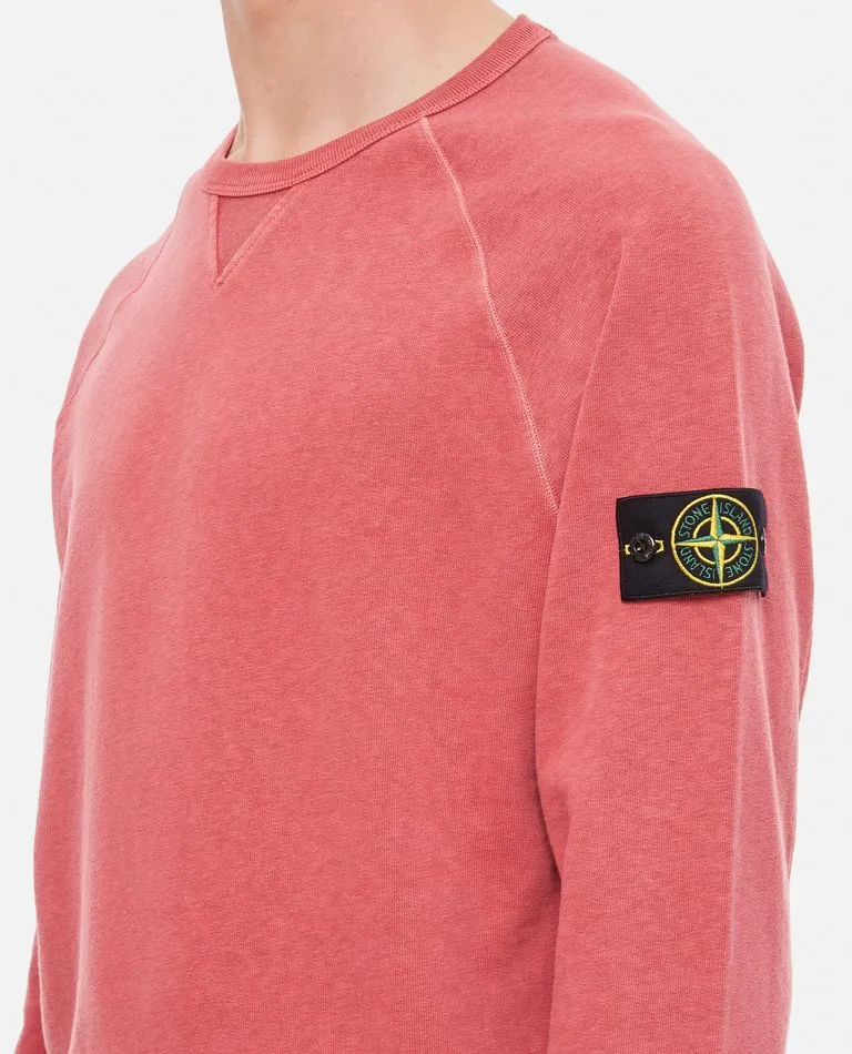 CREWNECK SWEATER COTTON WASHED