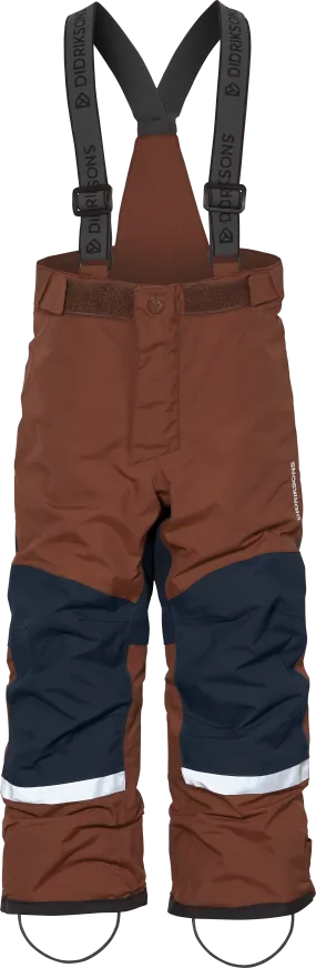 Didriksons  Kids' Idre Pants 6 Earth Brown | Buy Didriksons  Kids' Idre Pants 6 Earth Brown here | Outnorth