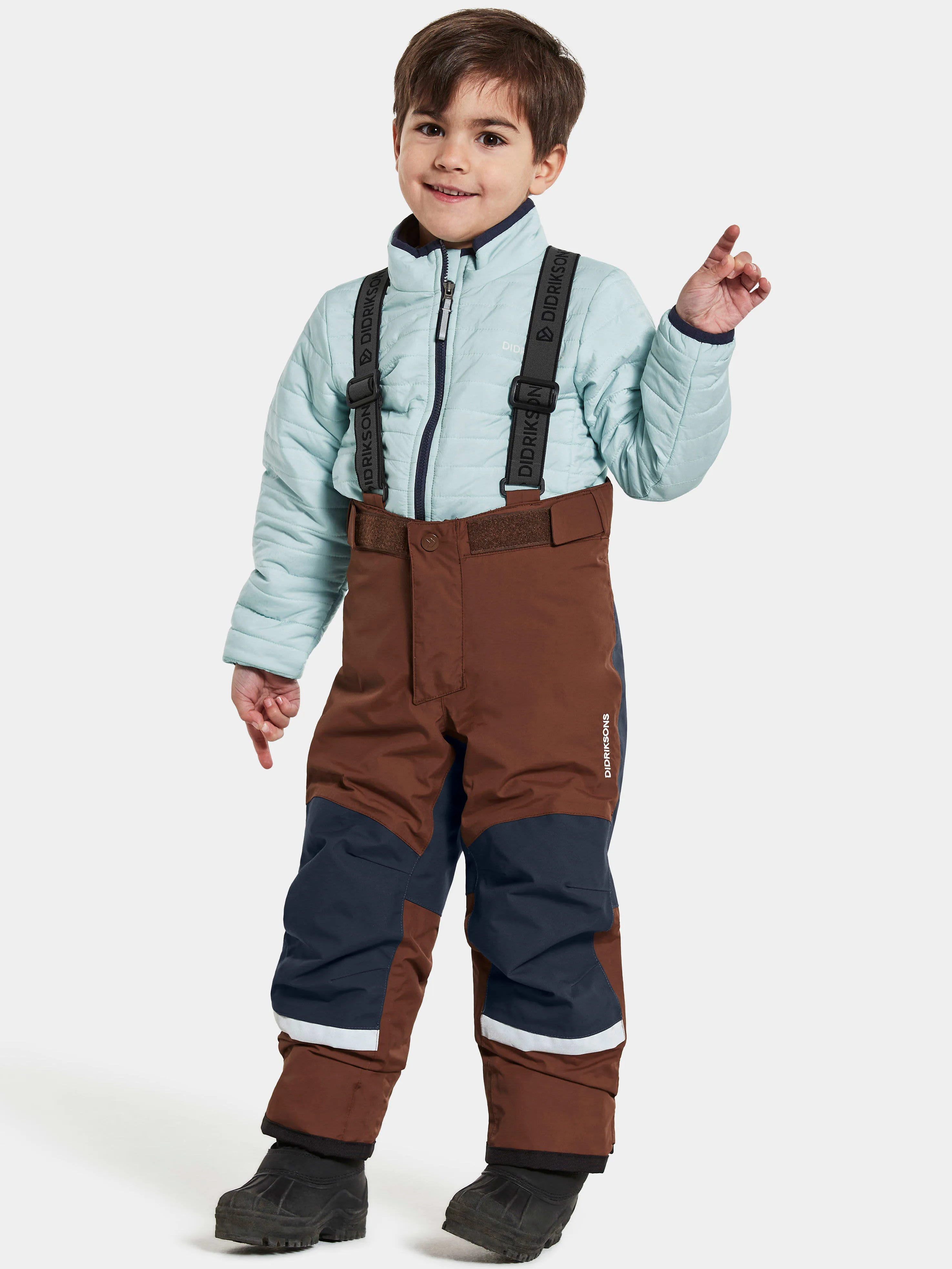 Didriksons  Kids' Idre Pants 6 Earth Brown | Buy Didriksons  Kids' Idre Pants 6 Earth Brown here | Outnorth