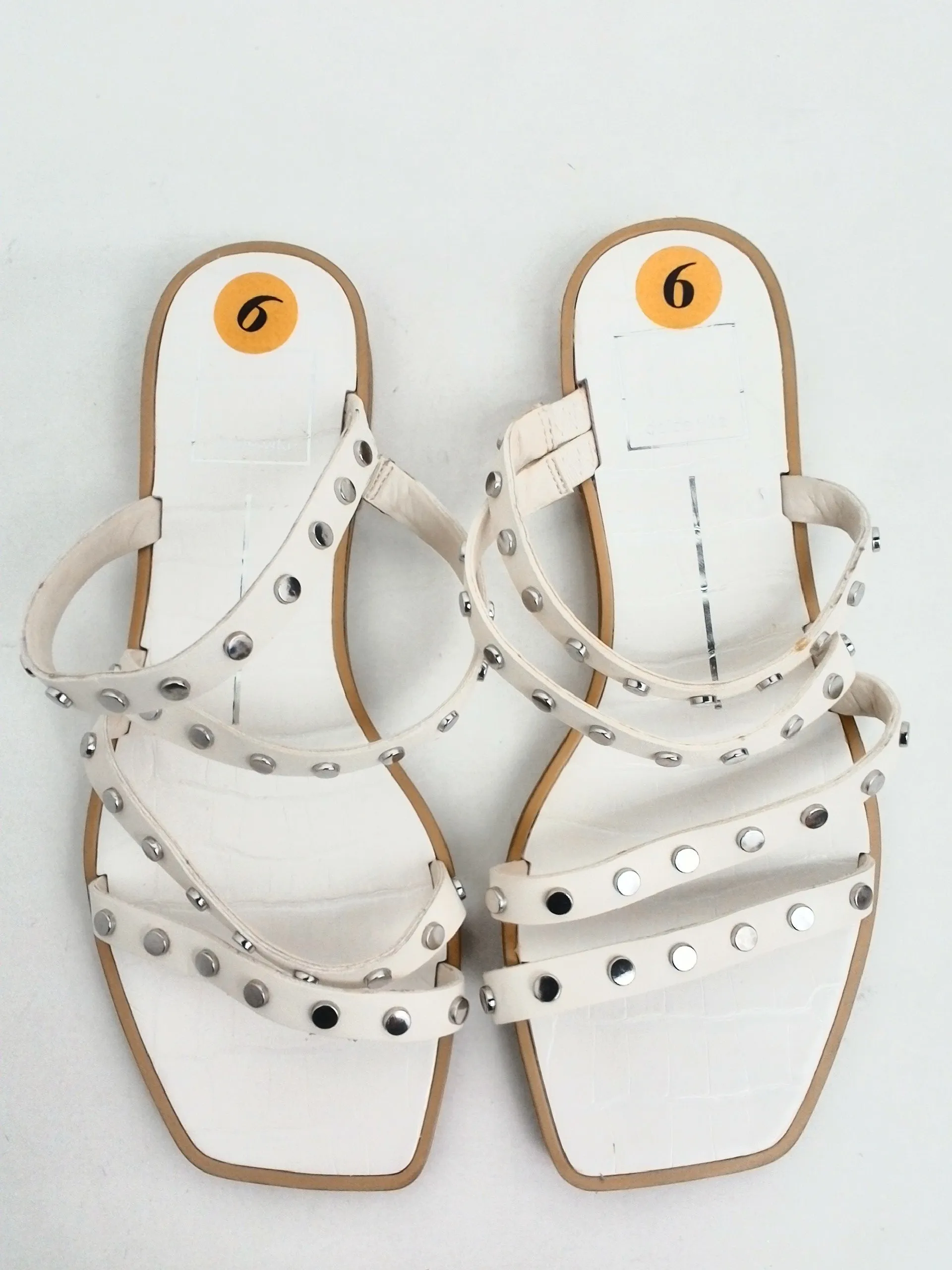 Dolce Vita Women's White Sandals Size 6