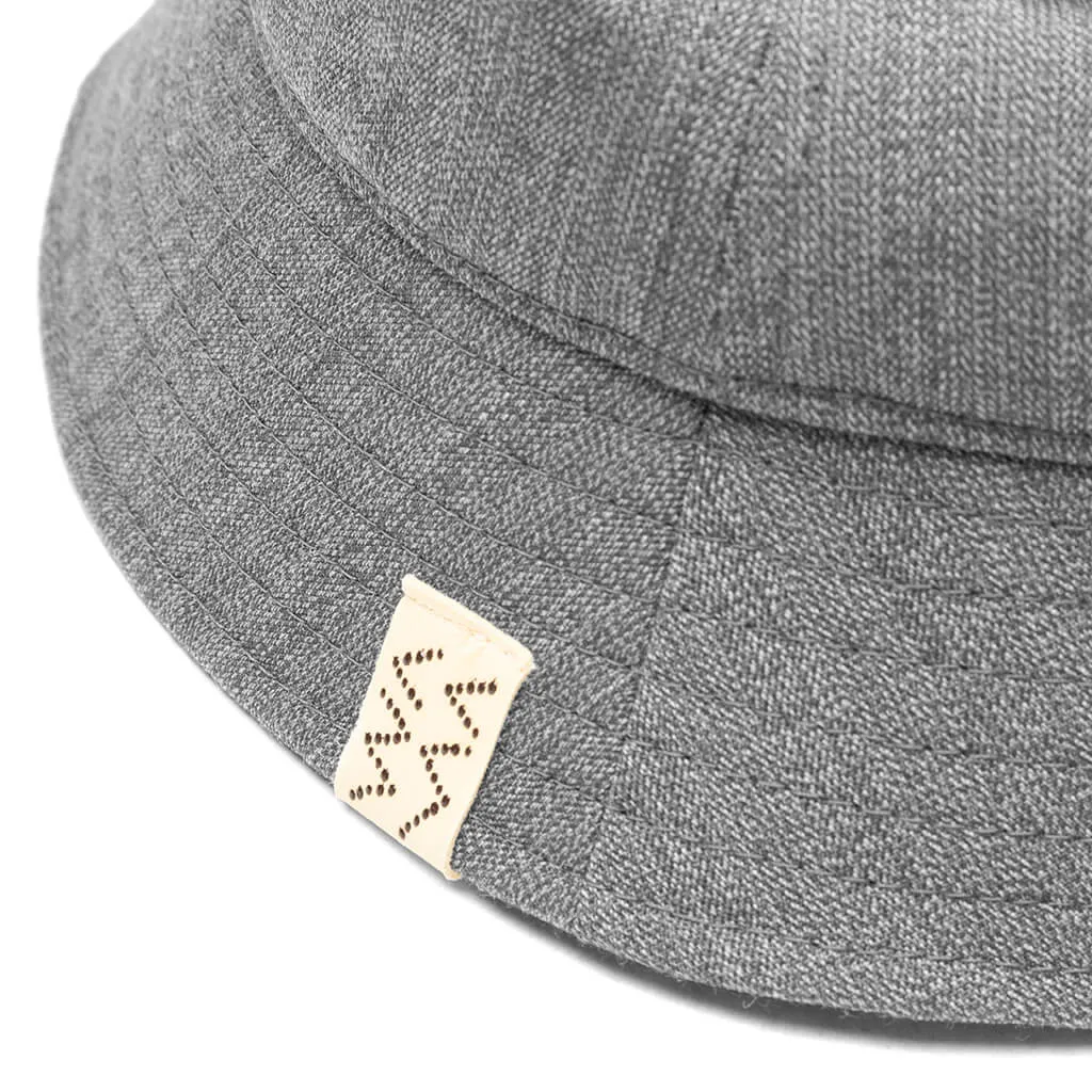 Dome Bucket Hat - Grey