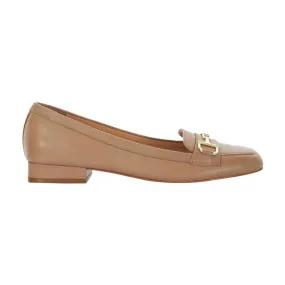 DUNE LONDON Graice Snaffle Trim Loafers - Beige