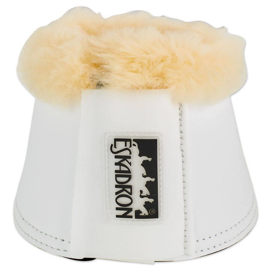 Eskadron sheepskin bell boots White