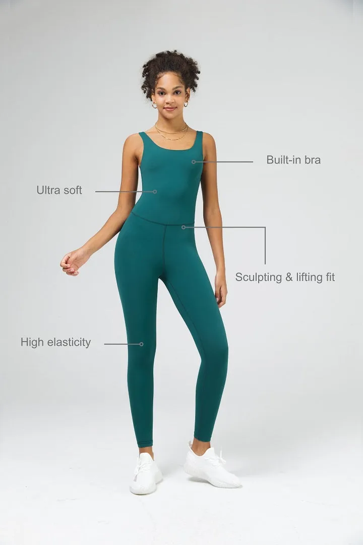 FlexEase Women's Yoga Jumpsuit