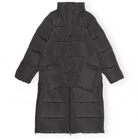 GANNI Tech Puffer Oversized Coat (Phantom)