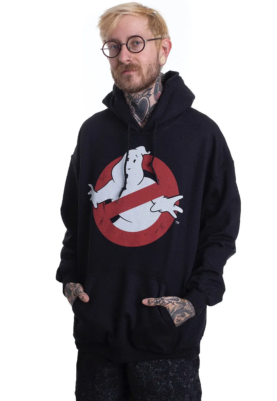 Ghostbusters - Distressed Logo - Hoodie