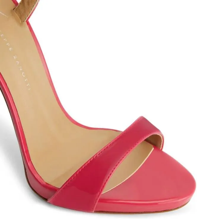 Giuseppe Zanotti Gwyneth 120mm platform sandals Red