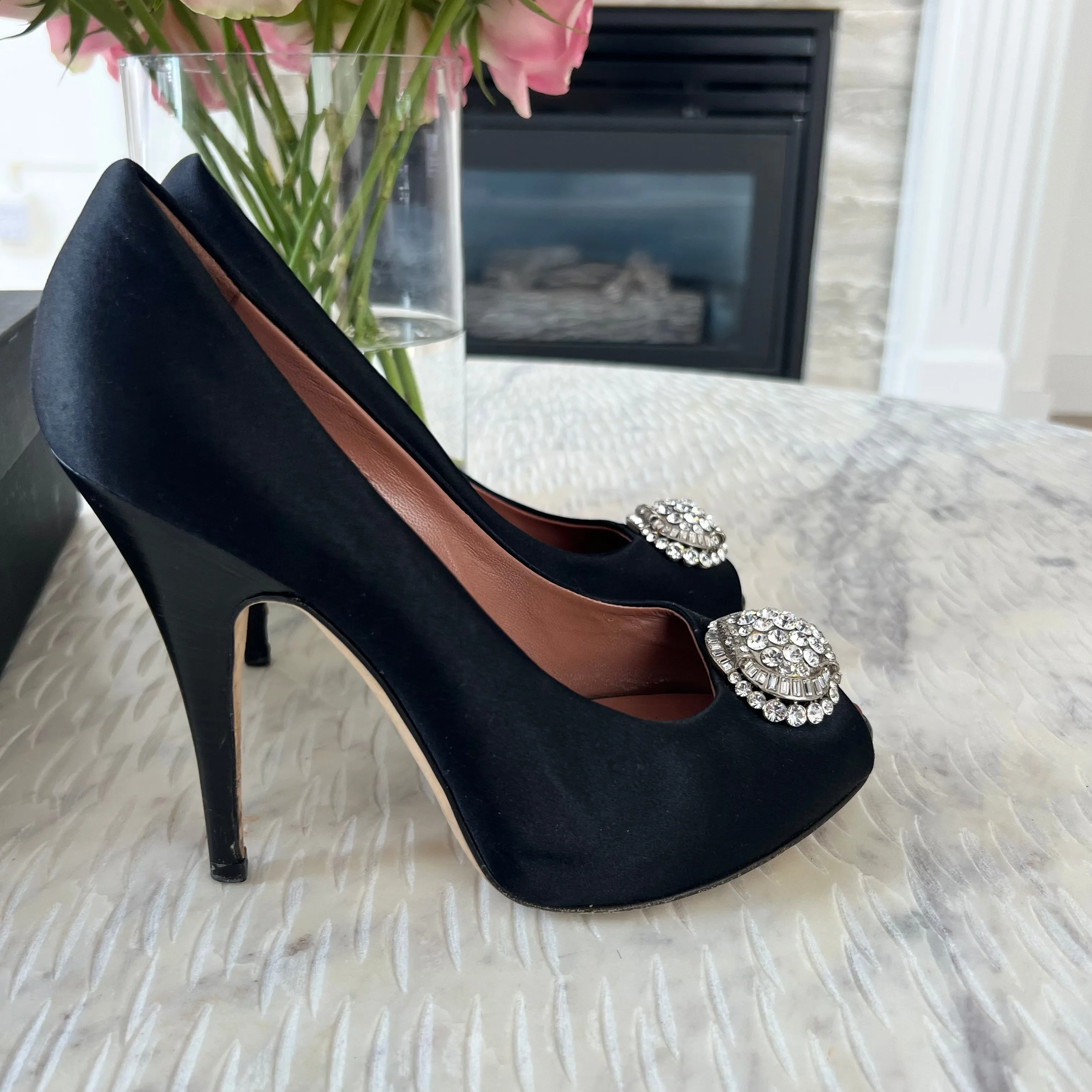 Giuseppe Zanotti Raso Dippiato Heels