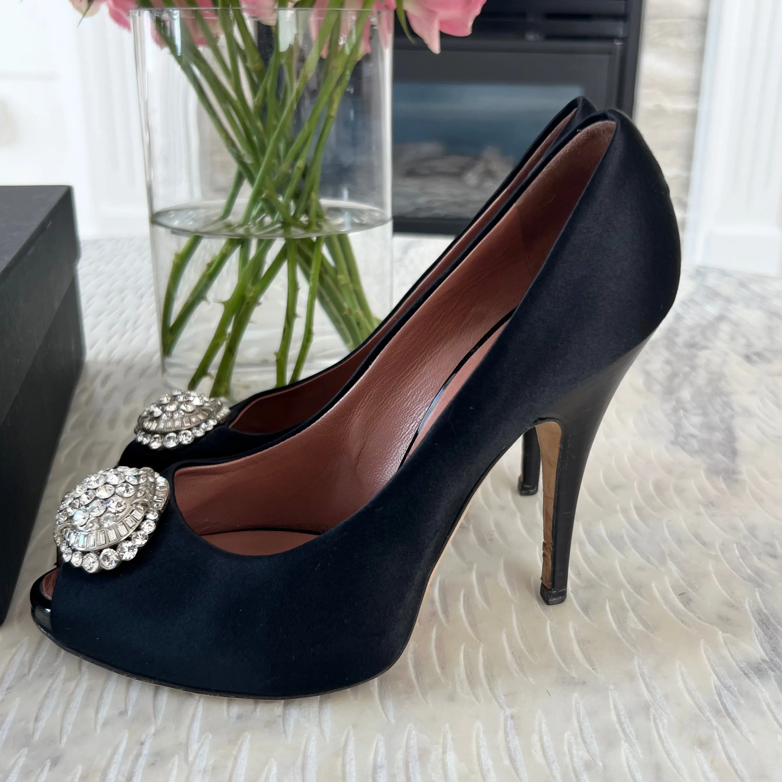 Giuseppe Zanotti Raso Dippiato Heels