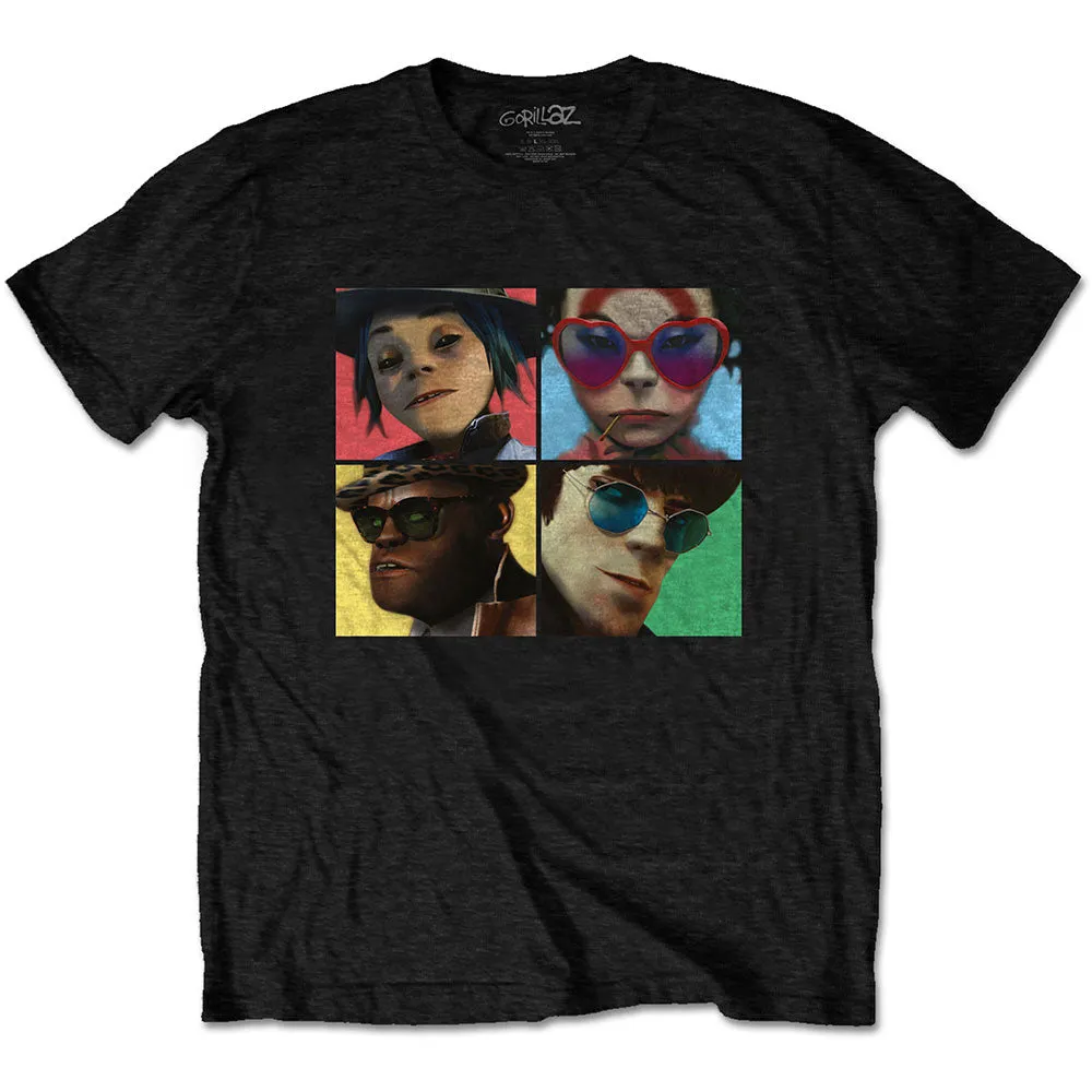 Gorillaz Humanz Black T-Shirt