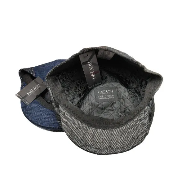 Gorra patchwork lana virgen de Mirage