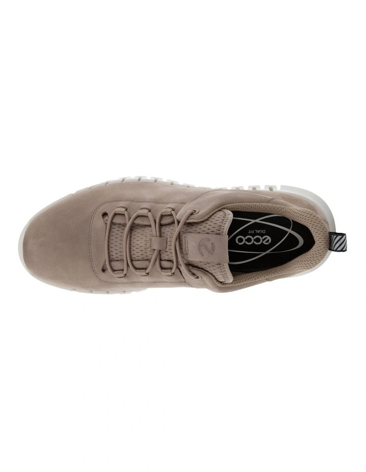 Gruuv Leather Sneaker in Beige