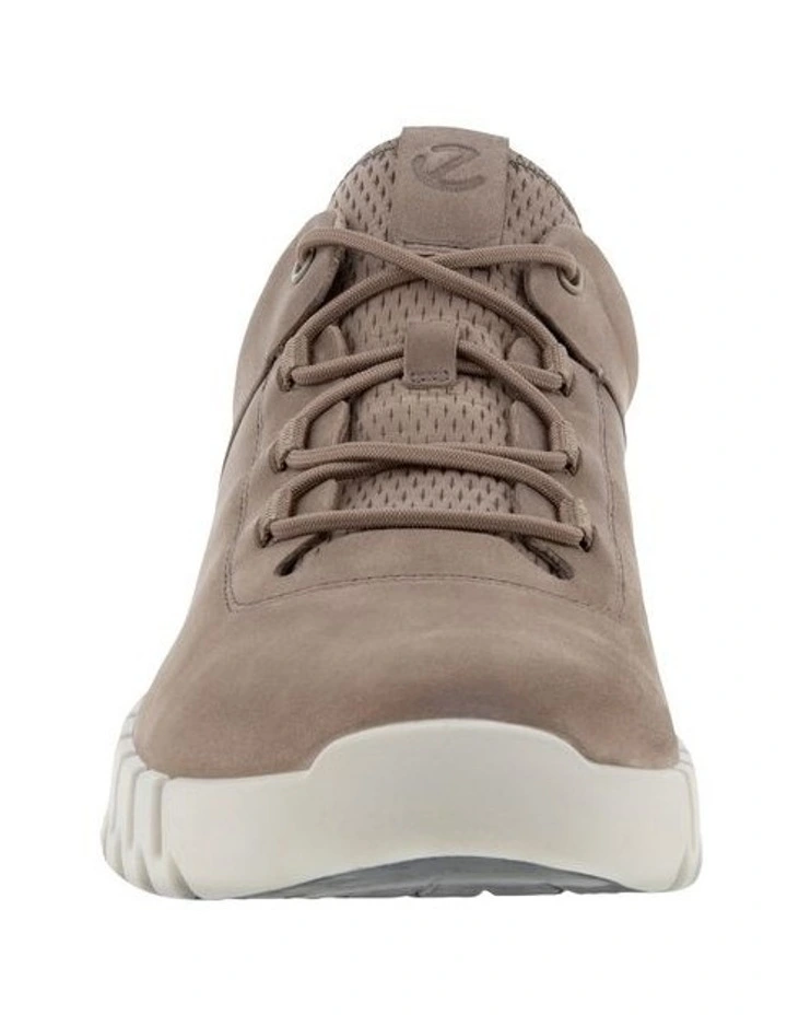 Gruuv Leather Sneaker in Beige