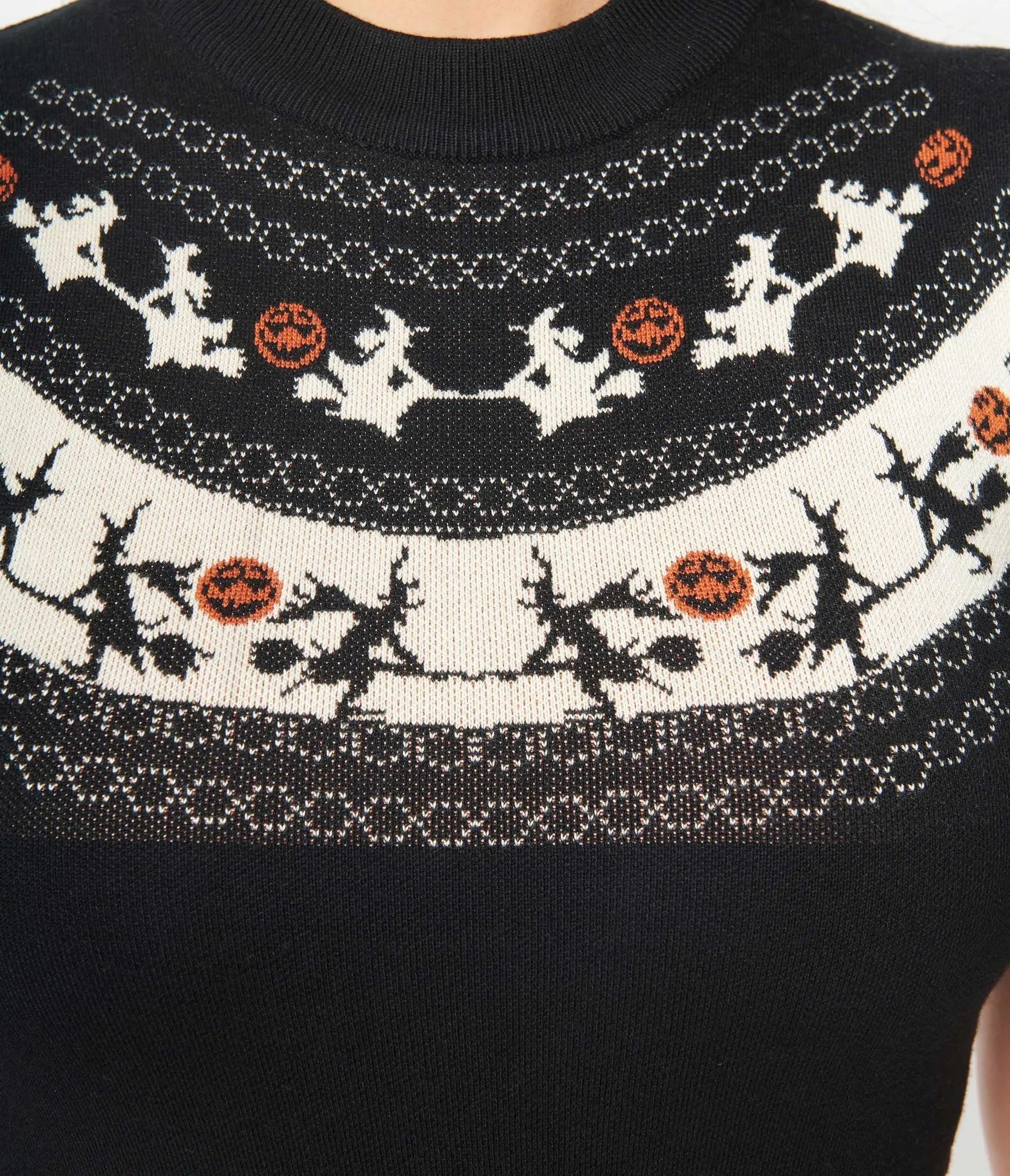 Halloween Fair Isle Sweater