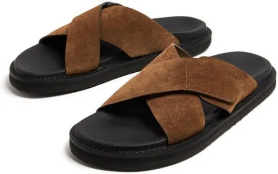 Harrys of London Promenade Cross sandals Brown