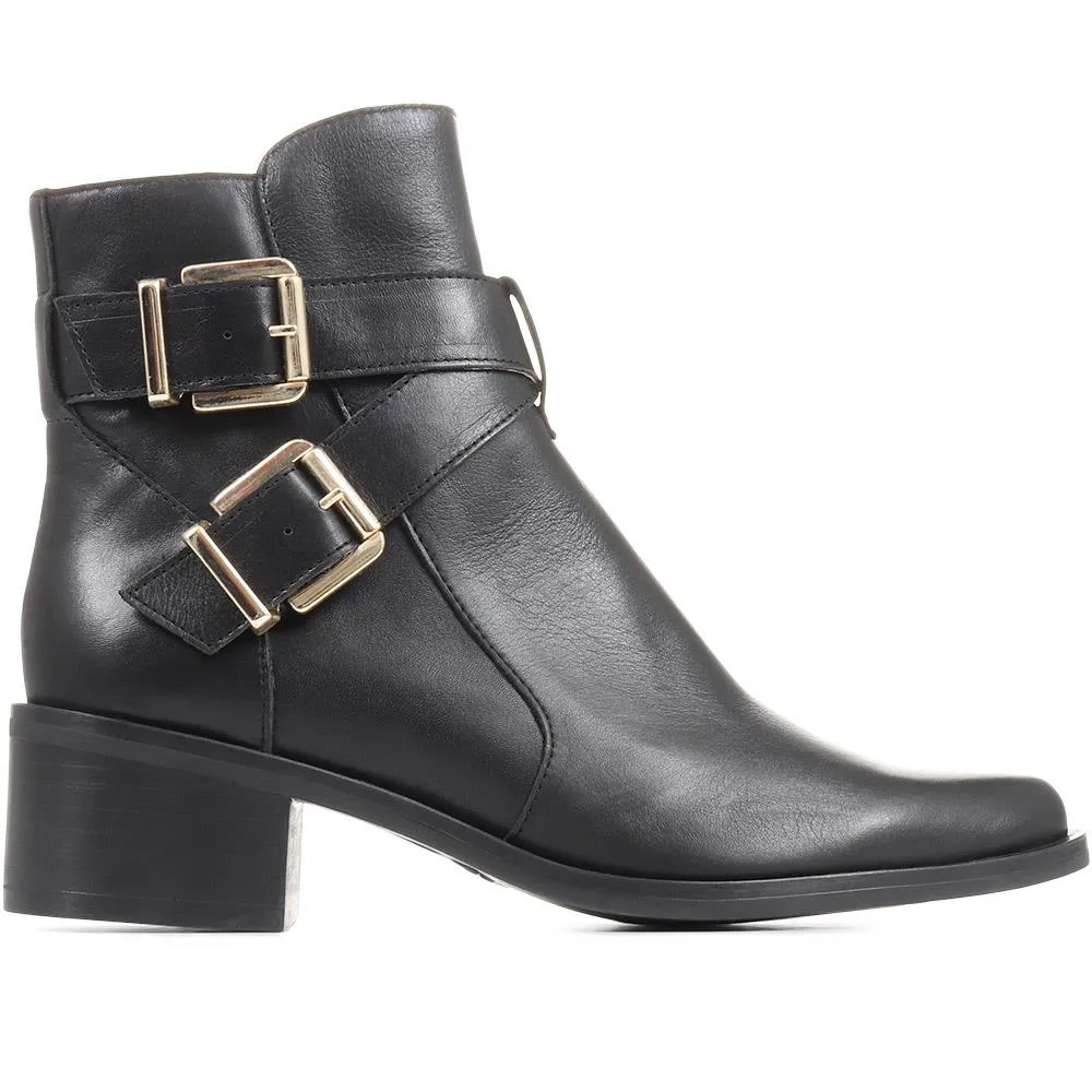 Ida Heeled Ankle Boots - IDA / 322 810