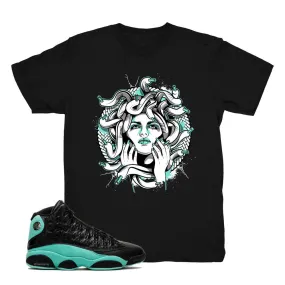 Jordan 13 Island Green Medusa Shirt