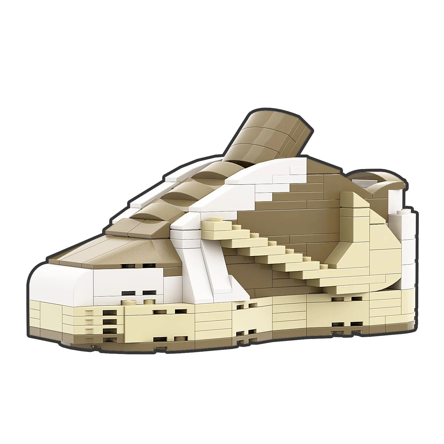 KICKSMINI TRAVIS SCOTT MOCHA Sneaker Bricks