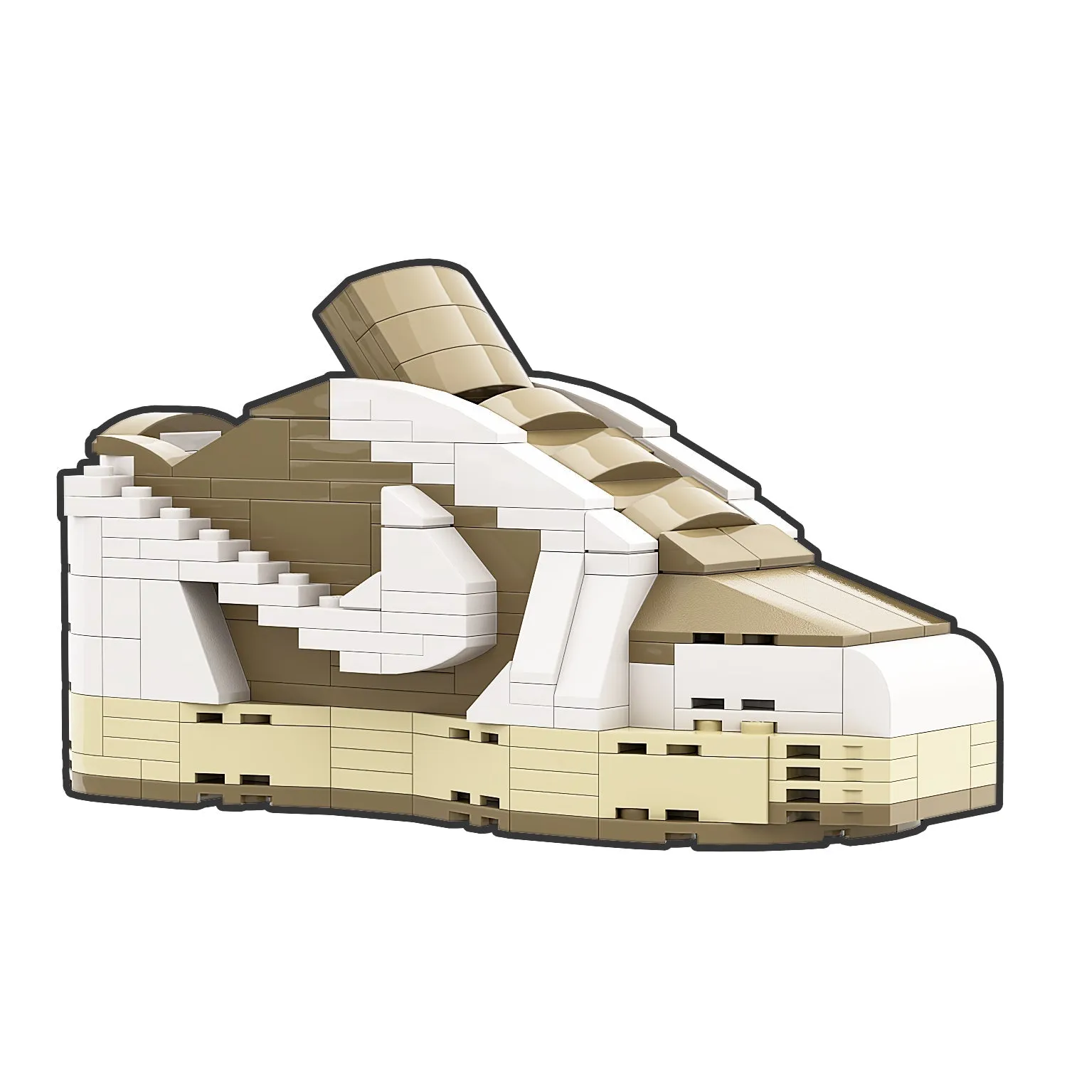 KICKSMINI TRAVIS SCOTT MOCHA Sneaker Bricks