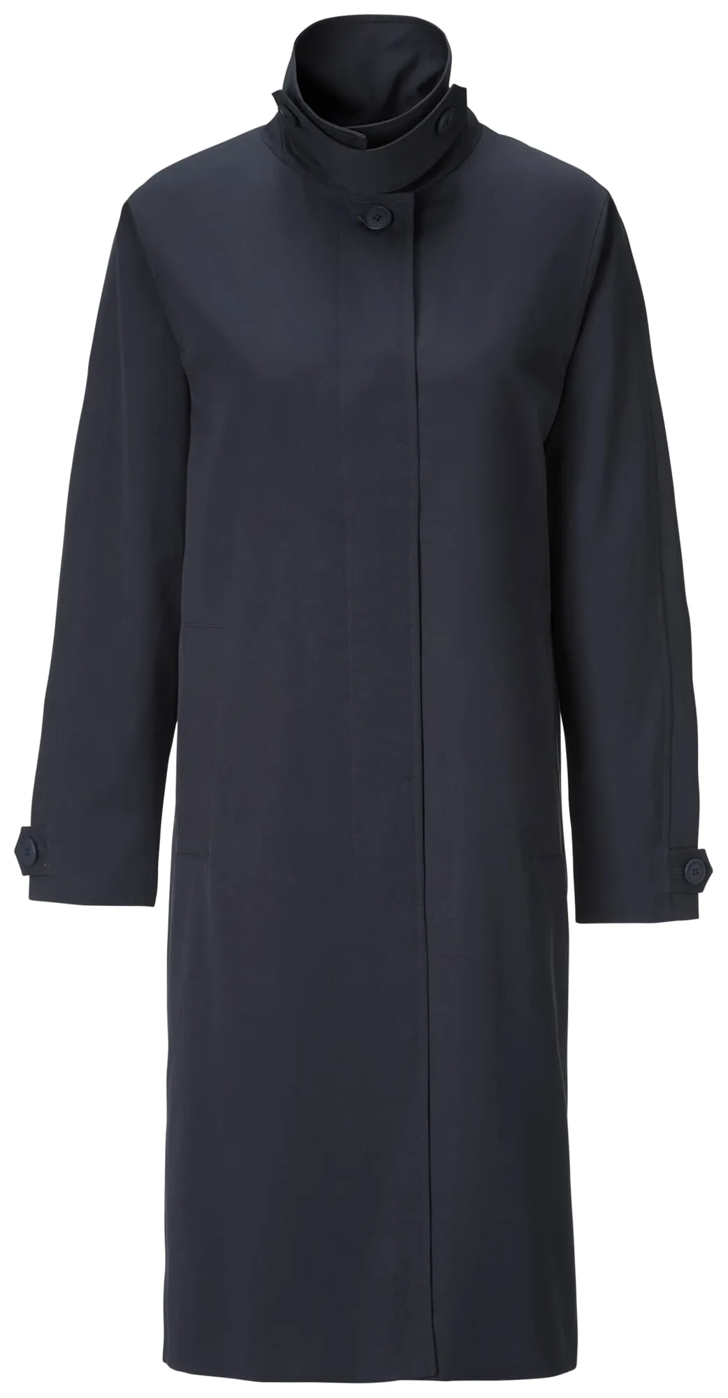 Ladies cotton coat, Dark blue | Manufactum