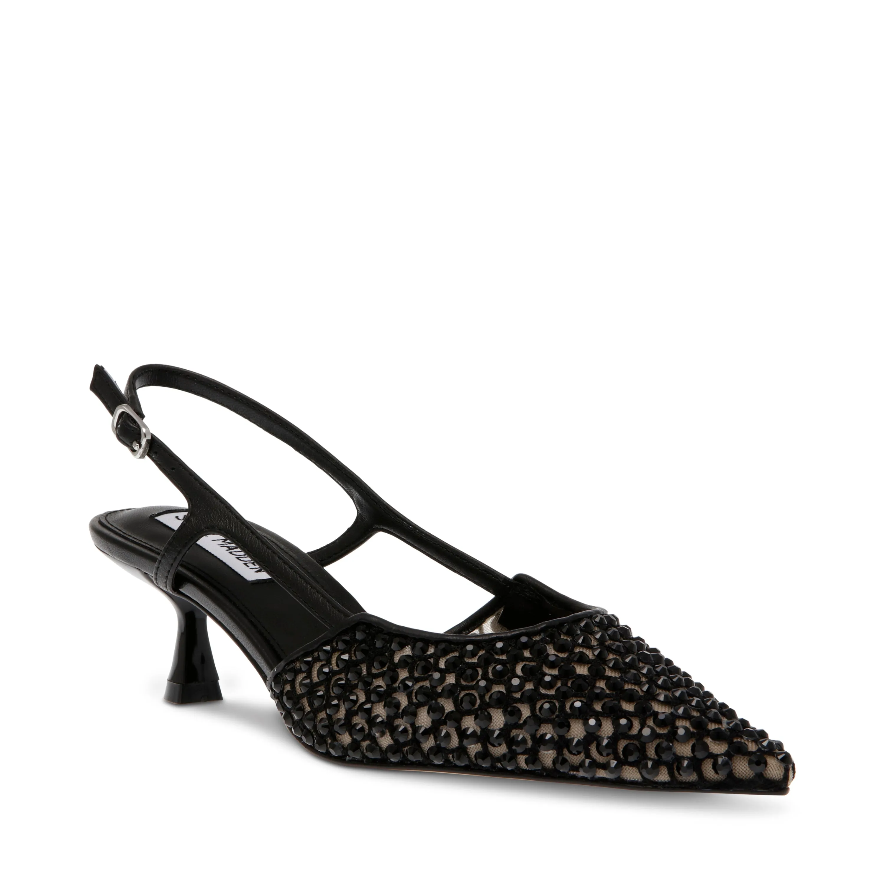 Legaci-MR Slingback BLK RHINESTONE