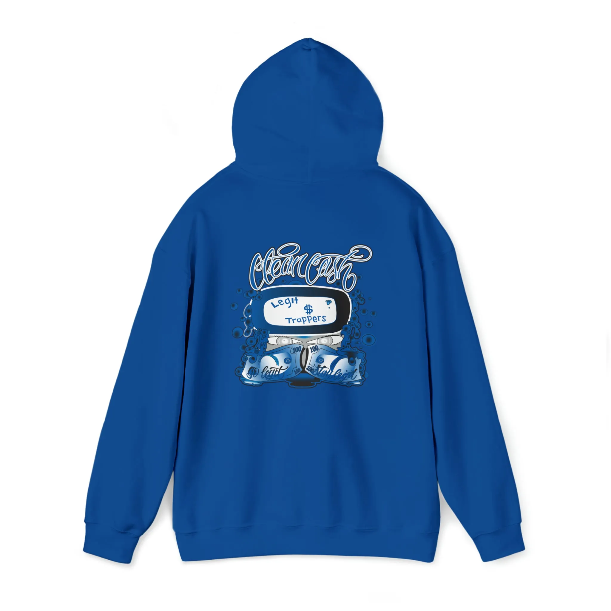 Legit Trappers check clean cash Unisex Heavy Blend Hooded Sweatshirt