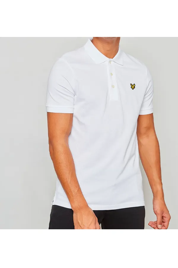 Lyle & Scott Regular Polo Shirt White