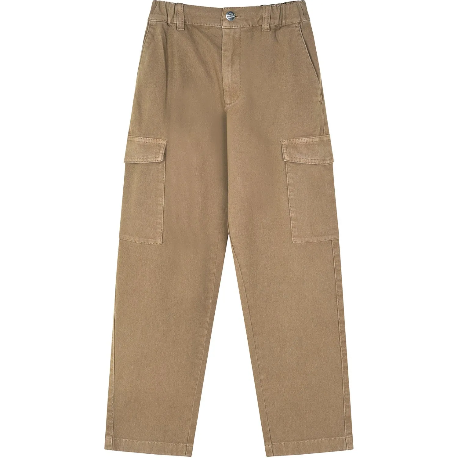 Mads Nrgaard Lead Gray Soft Canvas Cargoni Pants