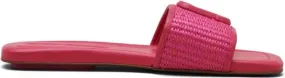 Marc Jacobs The Woven J Marc sandals Pink