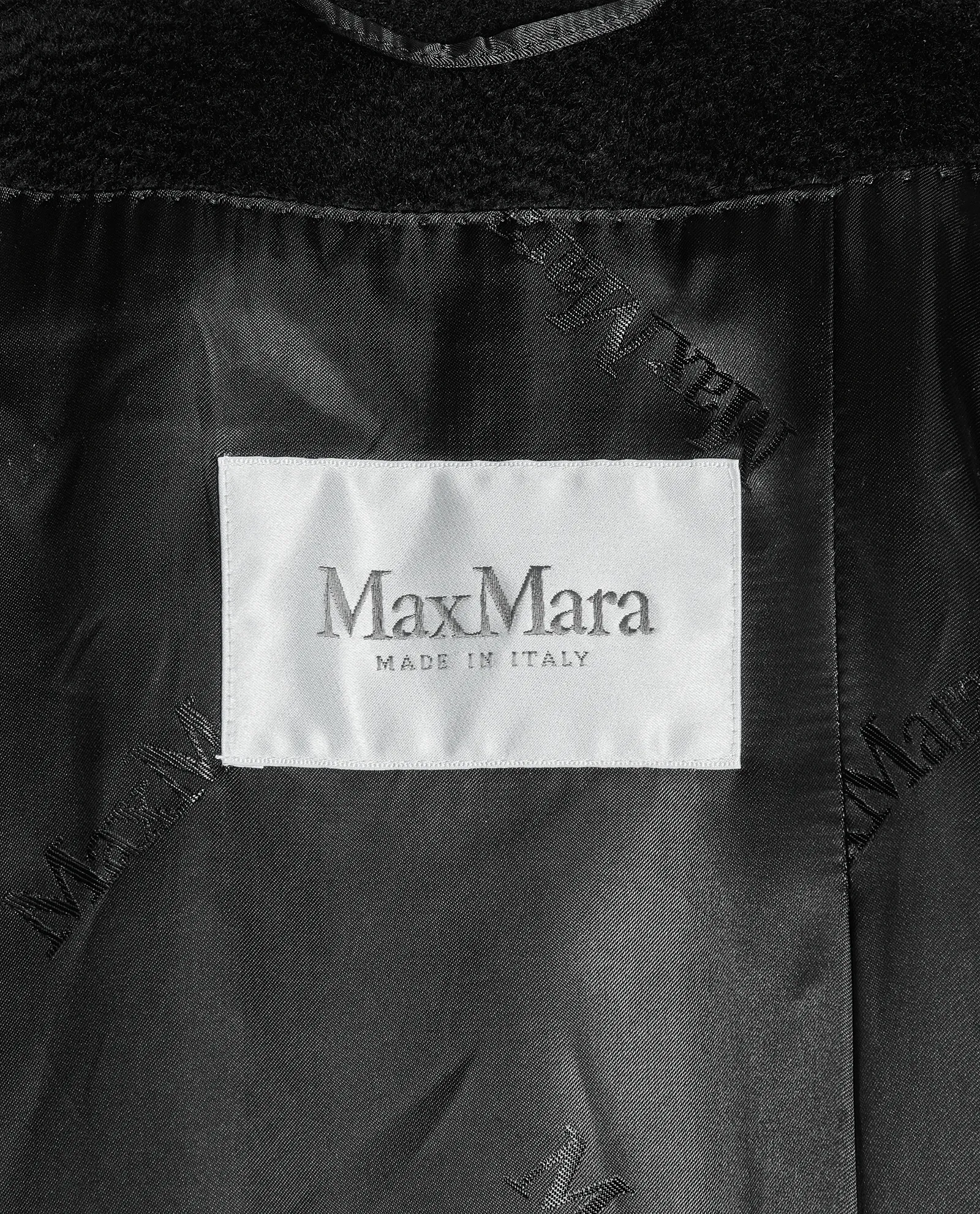 Max Mara Belted Coat With Hood