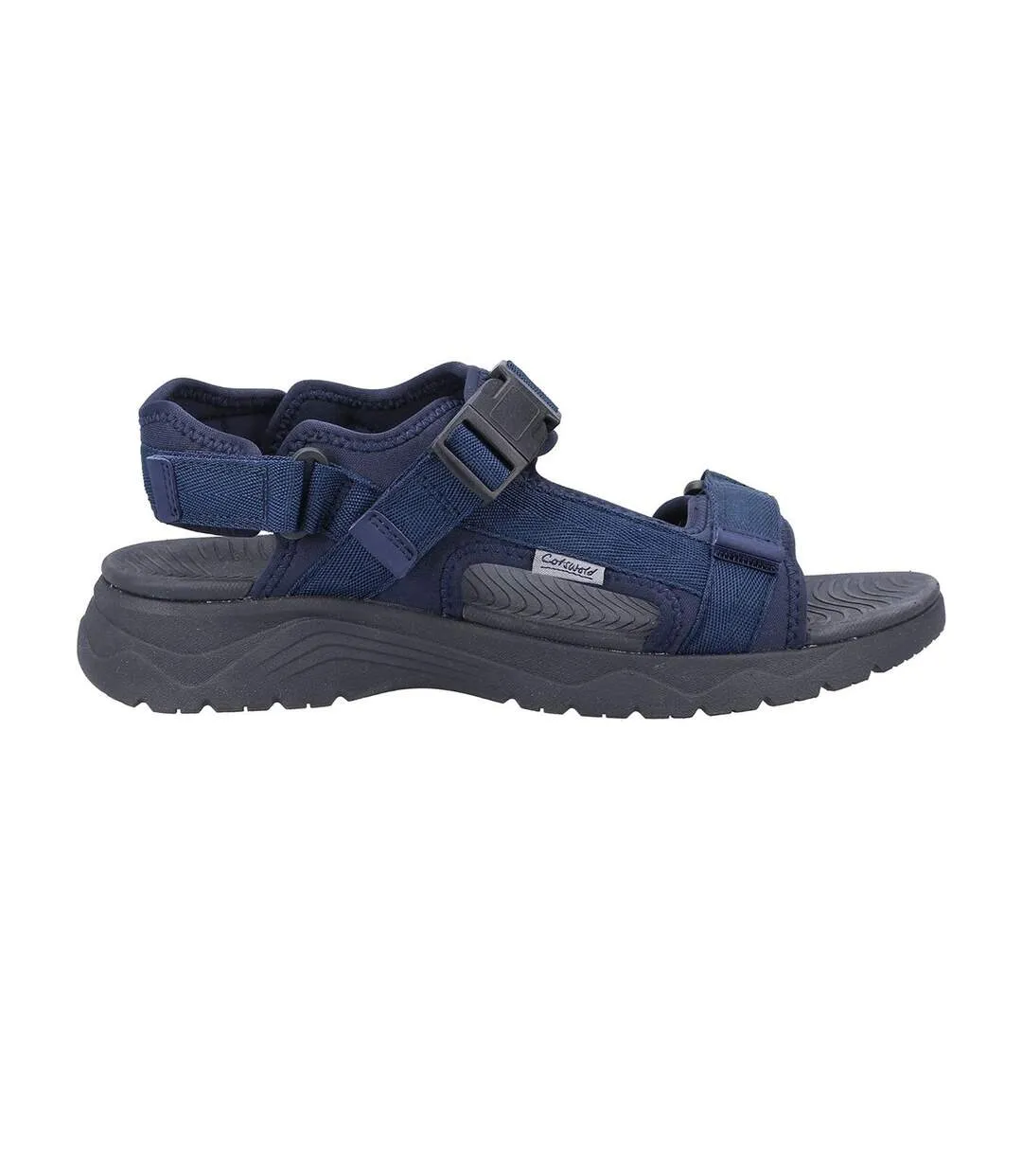 Mens buckland sandals navy blue Cotswold