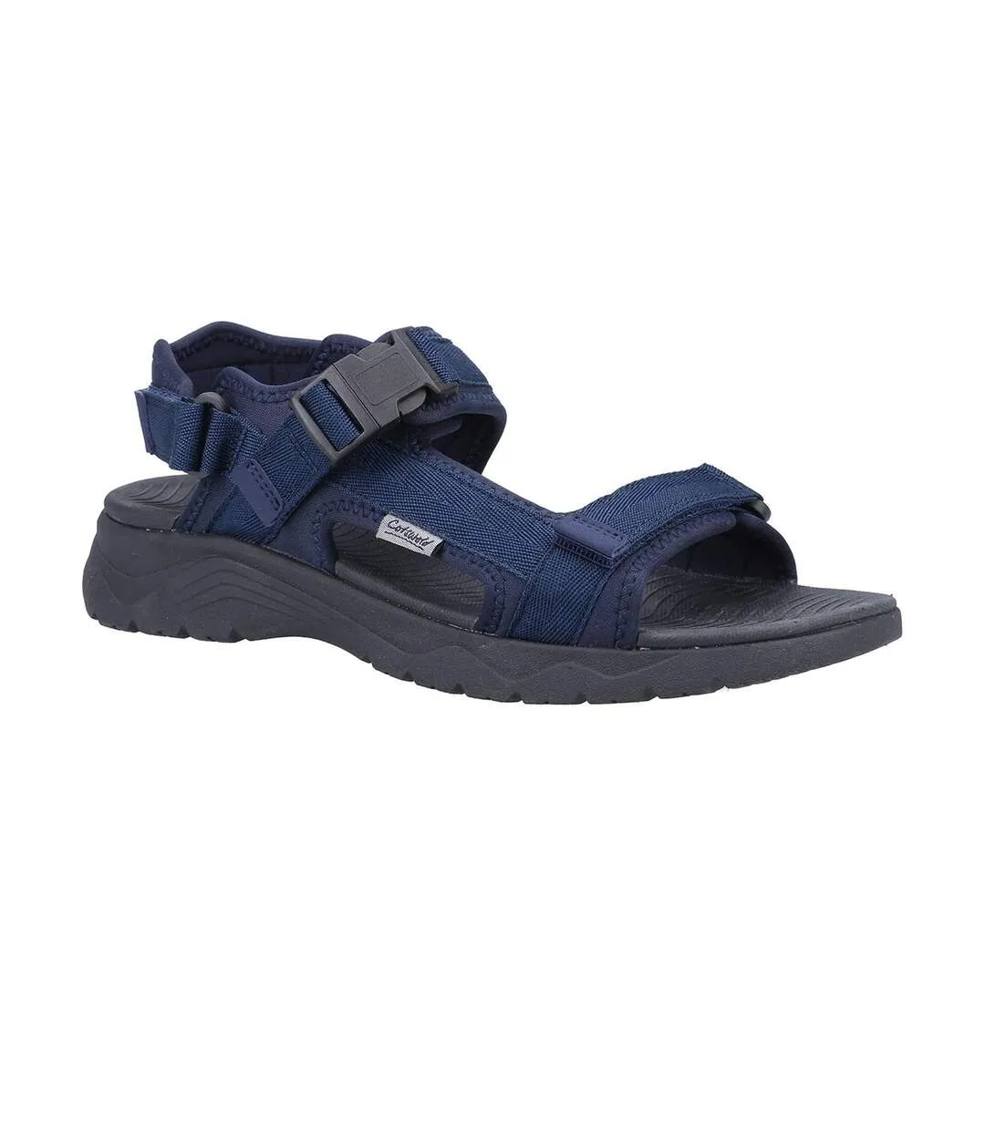 Mens buckland sandals navy blue Cotswold