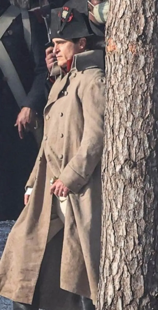 Napoleon 2023 Joaquin Phoenix Long Coat