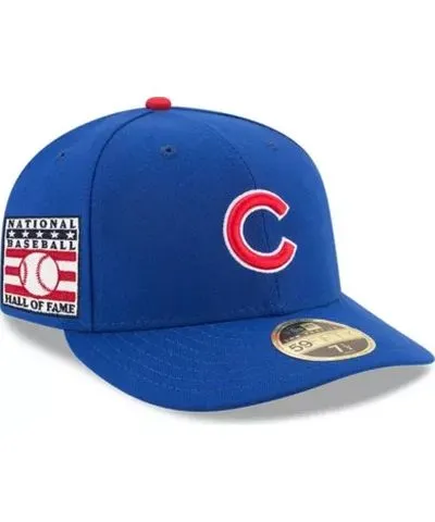 New Era Men's MLB Chicago Cubs National Baseball Hall of Fame Low 59FIFTY Fitted Hat